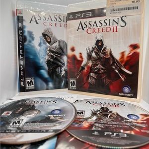 Assassins Creed PS3 Game Bundle Complete with Manuals